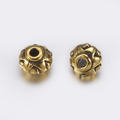 Tibetan Style Spacer Beads LS-TIBEB-A24612-AG-LF-1