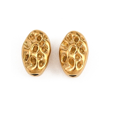 Irregular 304 Stainless Steel Beads STAS-D394-03G-G-1
