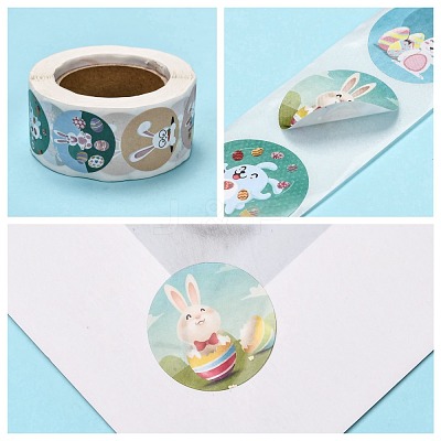 Easter Stickers DIY-P008-D02-1