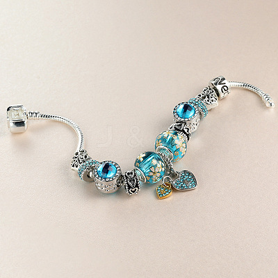 Zinc Alloy European Style Bracelets FS-WG01BDE-03-1
