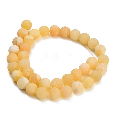 Natural Yellow Calcite Beads Strands GG-CBAA3AB-03-10mm-1