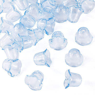 30Pcs Acrylic Bead Caps for Wind Chimes Making TACR-TA0001-69D-1