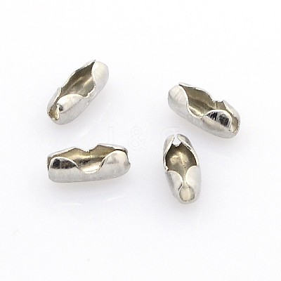 Tarnish Resistant Stainless Steel Ball Chain Connectors X-STAS-L018C-P-1