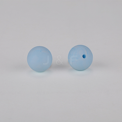 Round Silicone Focal Beads LS-SI-JX0046A-62-1
