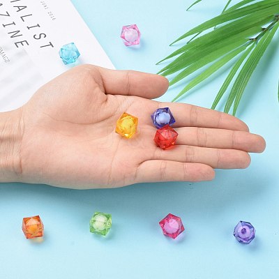 Transparent Acrylic Beads TACR-S112-16mm-M-1