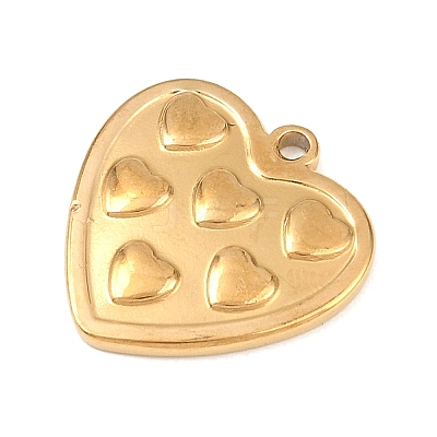 304 Stainless Steel Pendants STAS-C154-05A-G-1