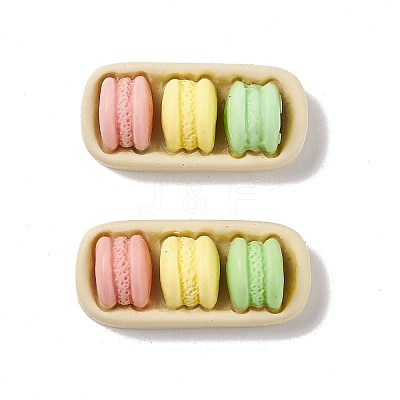 Imitation Food Opaque Resin Decoden Cabochons X-RESI-G041-C03-1