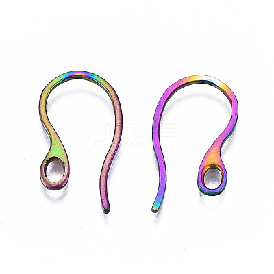 304 Stainless Steel Earring Hooks LS-STAS-N098-007-1