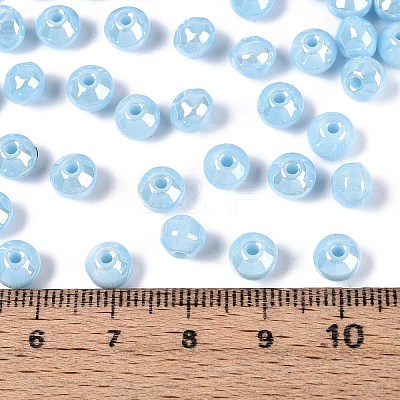 Opaque Colours Glass Seed Beads SEED-N007-34G-1