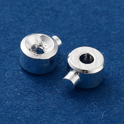 Brass Crimp Beads KK-G479-06S-1