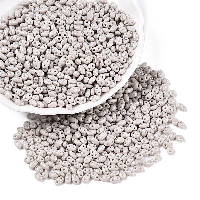 Baking Paint Glass Seed Beads SEED-T006-03Y-1