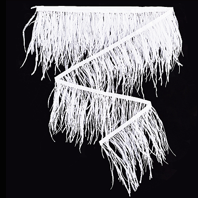2M Fashion Ostrich Feather Trimming DIY-GF0009-45A-02-1