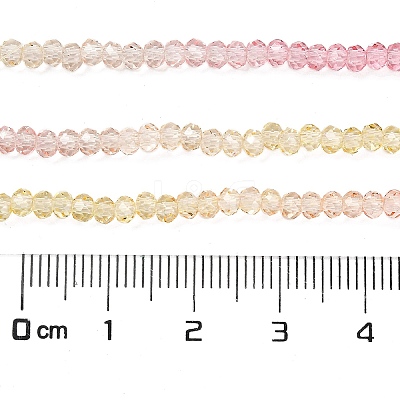 Transparent Painted Glass Beads Strands DGLA-A034-T2mm-A09-1