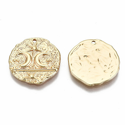 Brass Pendants KK-S356-187G-NF-1
