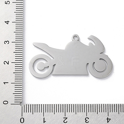 Anti-Tarnish 304 Stainless Steel Pendants STAS-S149-03P-1