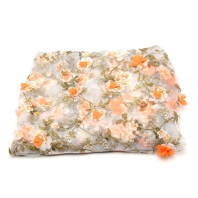 Polyester Organza Fabric DIY-WH0259-91C-1