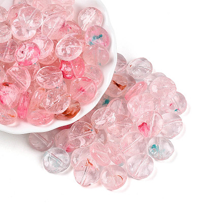 Transparent Acrylic Beads TACR-T028-41C-1
