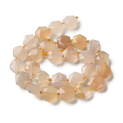 Natural Cherry Blossom Agate Beads Strands G-H344-B01-01-1