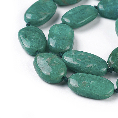 Natural Amazonite Beads Strands G-F645-04-1