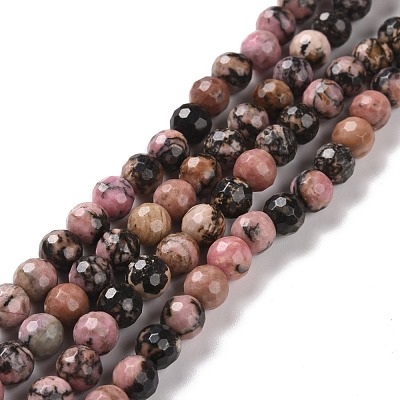 Natural Rhodonite Beads Strands G-E571-19A-1