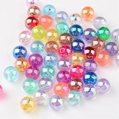 Transparent Acrylic Beads X-PL734M-1