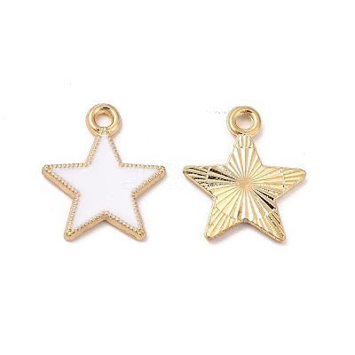 Alloy Enamel Pendants ENAM-C005-01G-1