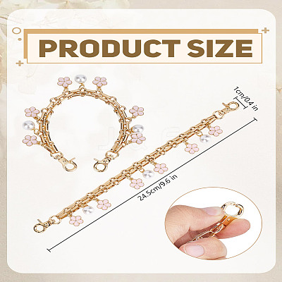 1Pc Iron Chain Purse Strap Extenders AJEW-LP0004-05-1