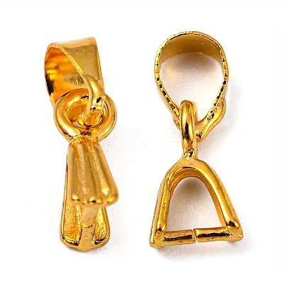 Brass Ice Pick Pinch Bails LS-X-KK-KK06-G-1