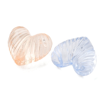 Transparent Acrylic Beads MACR-L015-08-1