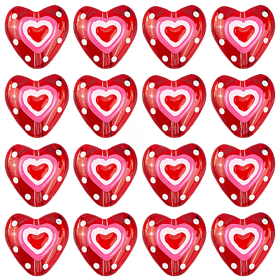 16Pcs Glass Enamel Beads LAMP-LT0001-11-1
