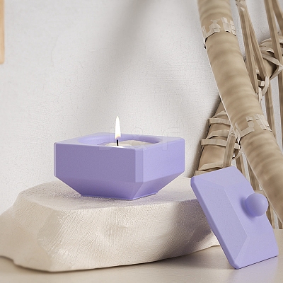 DIY Square Candle Holder Silicone Molds LS-SIMO-C005-01B-1