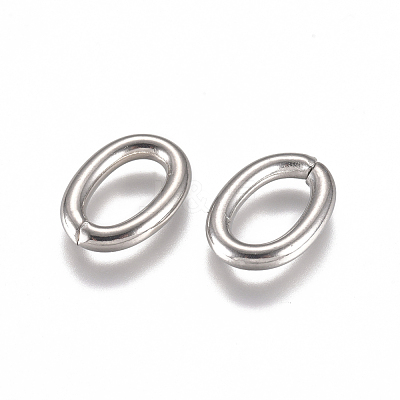 Tarnish Resistant 304 Stainless Steel Open Jump Rings STAS-L234-144F-1