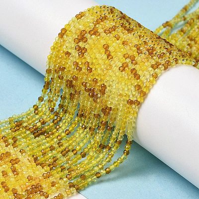Transparent Glass Beads Strands GLAA-H027-01H-1