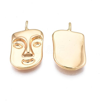 Brass Pendants KK-N232-251-1