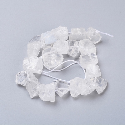 Natural Quartz Crystal Beads Strands G-I283-D06-1