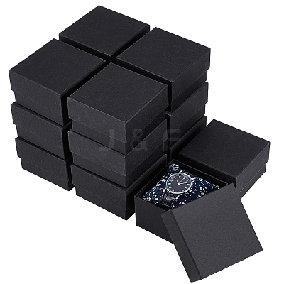 Paper Cardboard Wallet Storage Boxes CON-WH0107-66A-1