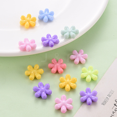 Opaque Acrylic Beads MACR-S373-23H-1