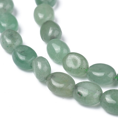 Natural Green Aventurine Beads Strands LS-G-Z006-A15-1
