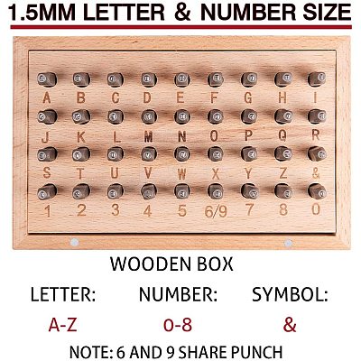 Iron Seal Stamps AJEW-PH0016-41-1