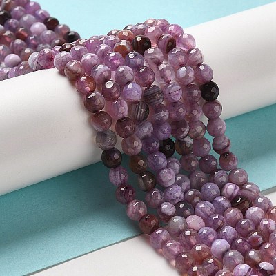 Natural Agate Beads Strands G-G079-A03-02-1