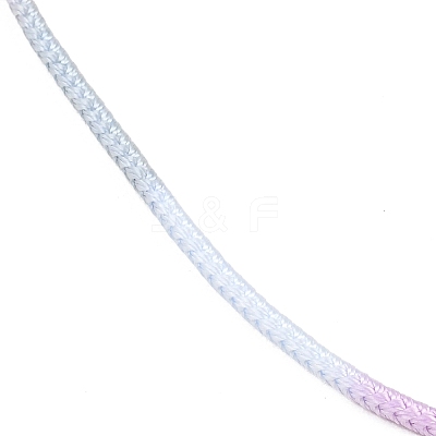 Braided Polycotton Cord Necklaces Making MAK-F038-B15-G-1