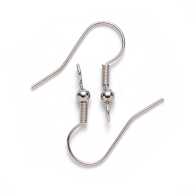 Tarnish Resistant 304 Stainless Steel Earring Hooks X-STAS-S111-003-1