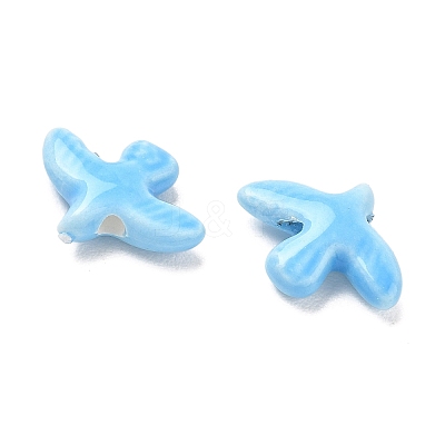 Handmade Porcelain Beads PORC-D013-01H-1
