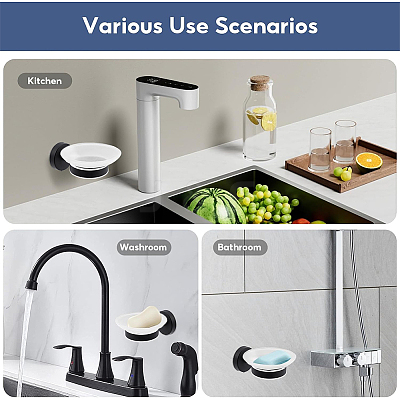 304 Stainless Steel Holders for Bathroom ODIS-WH0038-296EB-1