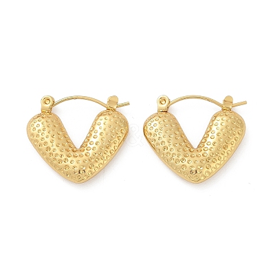 304 Stainless Steel Hoop Earrings for Women EJEW-U046-06B-G-1