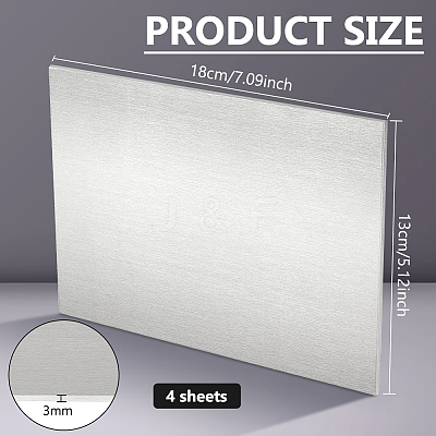 Aluminum Sheet AJEW-WH0696-738B-1