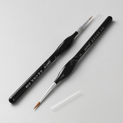 11Pcs 11 Styles Nylon Paint Brush DIY-WH20032-36-1
