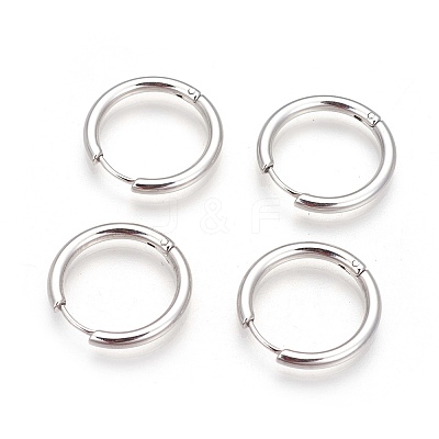 304 Stainless Steel Hoop Earrings EJEW-P177-P-07A-1