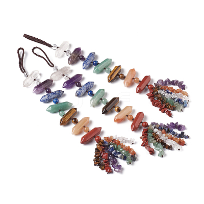 Chakra Hanging Ornament HJEW-K032-02-1