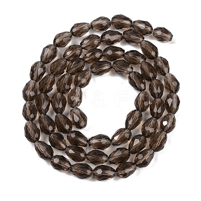 Transparent Glass Beads Strands EGLA-N013-T10mm-D27-1
